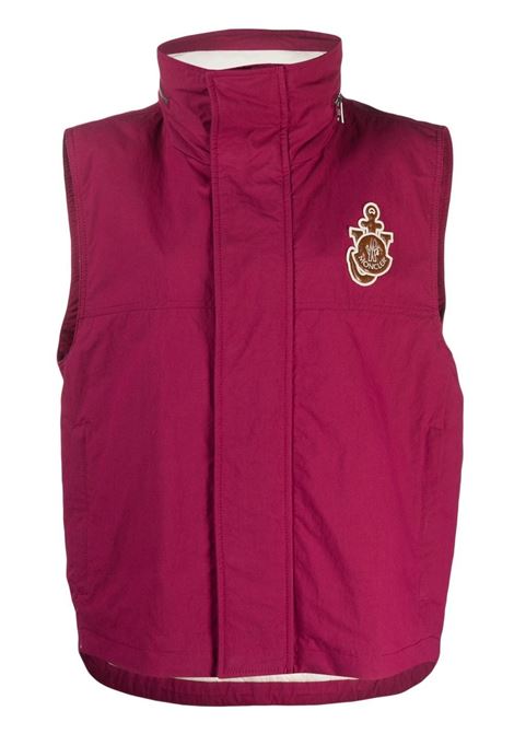 Gilet piumino tryfan in rosa - donna